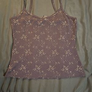 Floral Mesh Patterned Women's Top